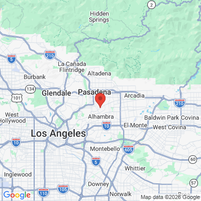 Map to Primary Office office in San Marino, CA