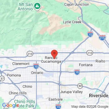 Map to Primary Offices office in Rancho Cucamonga, CA