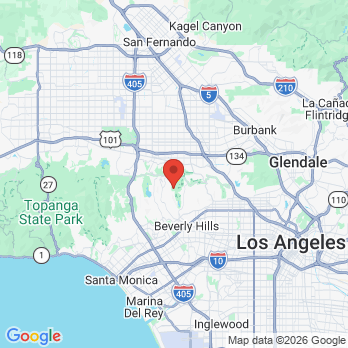 Map to Playa District Dental office in Los Angeles, CA