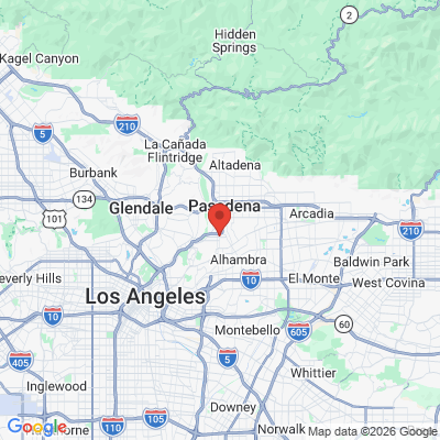 Map to  office in South Pasadena, CA