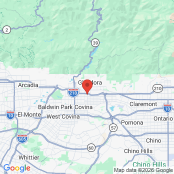 Map to Dr. Bhatt Dental office in Diamond Bar, CA