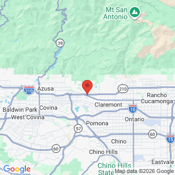 Map to Dr. Alexandra Ayoub office in La Verne, CA