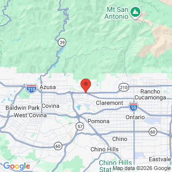 Map to Choi and Lee Family Dentistry office in La Verne, CA