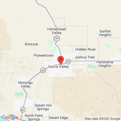 Map to  office in Yucca Valley, CA