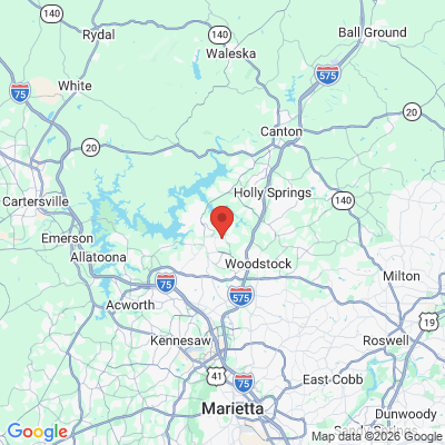 Map to  office in Woodstock, GA