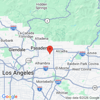 Map to Primary Office office in Pasadena, CA