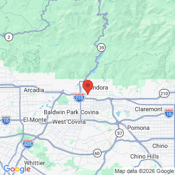 Map to Azusa Family Dentistry, Dr. Patel DDS office in Azusa, CA