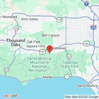 Map to Primary Office office in Calabasas, CA