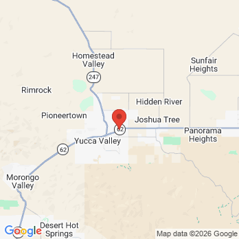Map to Yucca Valley Dental Group office in Yucca Valley, CA