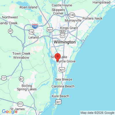 Map to  office in Wilmington, NC