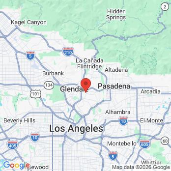 Map to Rojas & Friends Orthodontics office in Los Angeles, CA