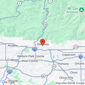Map to Primary Office office in Glendora, CA