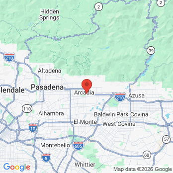 Map to Primary Office office in Arcadia, CA
