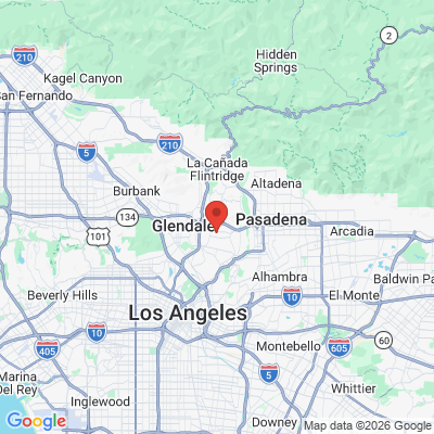 Map to  office in Los Angeles, CA