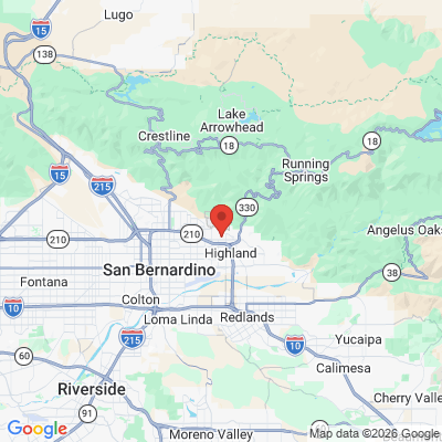 Map to  office in Patton, CA