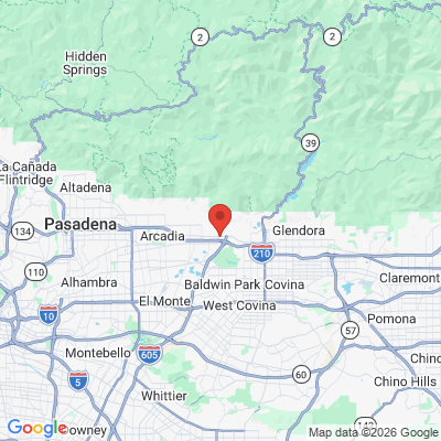 Map to  office in Duarte, CA