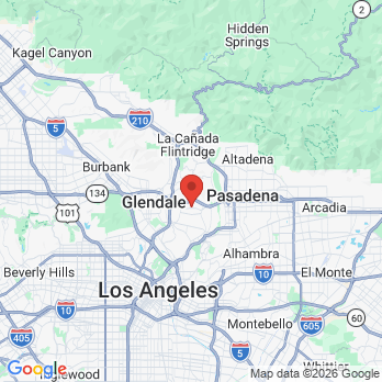 Map to Dental office office in Los Angeles, CA