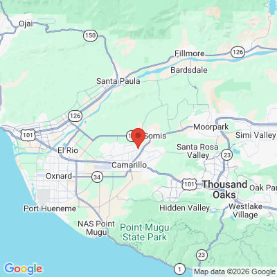 Map to  office in Camarillo, CA