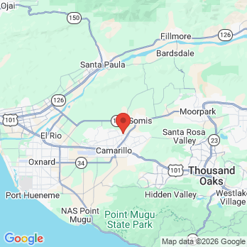 Map to Primary Office office in Camarillo, CA