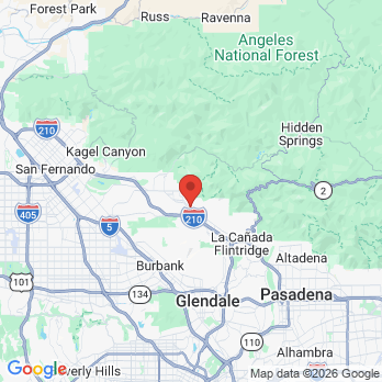 Map to Omid Vatan DDS office in Los Angeles, CA