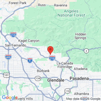 Map to Doctor Dental office in Tujunga, CA