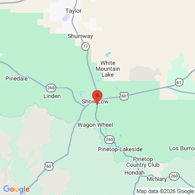 Map to  office in Show Low, AZ