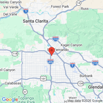 Map to Primary Office - Smiles West Mission Hills office in Mission Hills, CA