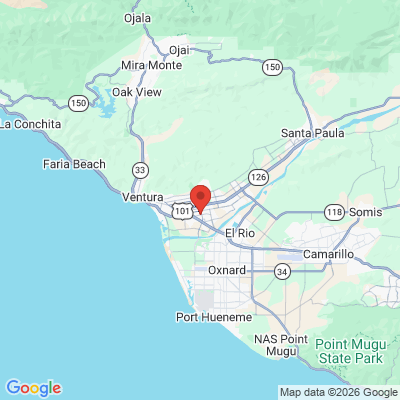 Map to  office in Ventura, CA