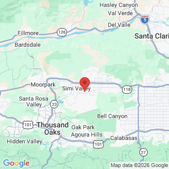 Map to www.simifamilydentist.com office in Simi Valley, CA