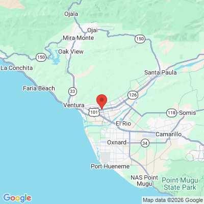 Map to  office in Ventura, CA