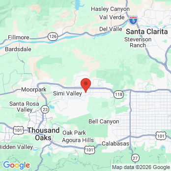 Map to Primary Office office in Simi Valley, CA