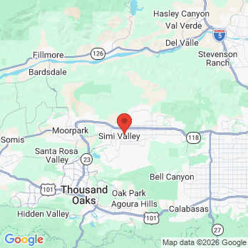Map to Dr. Kosta's Dental Office office in Simi Valley, CA