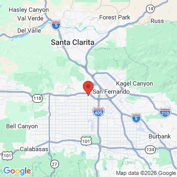 Map to Primary Office office in Los Angeles, CA