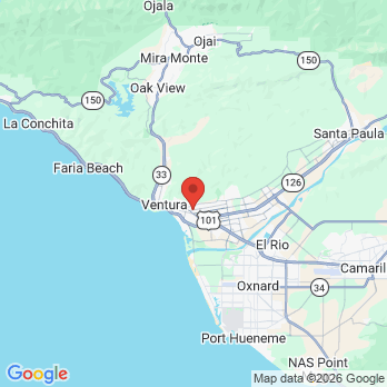Map to Primary Office office in Ventura, CA