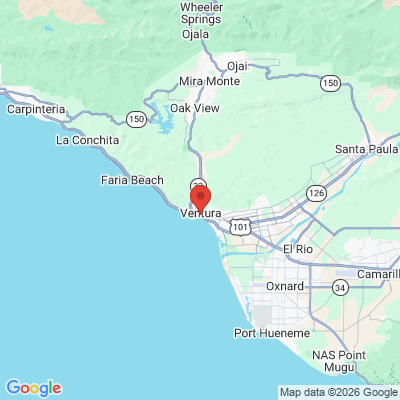 Map to  office in Ventura, CA