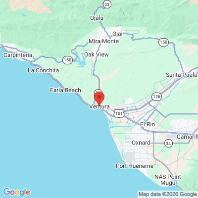 Map to  office in Ventura, CA