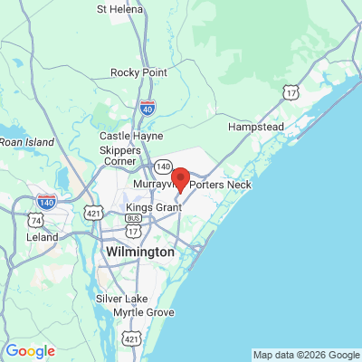 Map to  office in Wilmington, NC