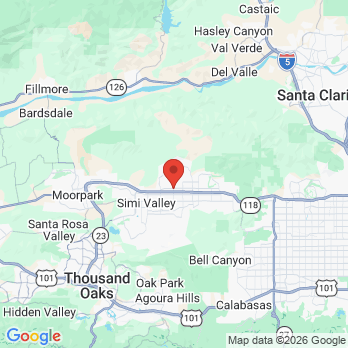 Map to Simi Valley Family Dental Office office in Simi Valley, CA