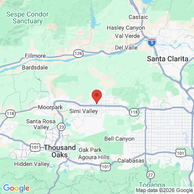 Map to Simi Valley Family Dental Office office in Simi Valley, CA