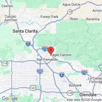 Map to PJennifer Nguyen Vu office in San Fernando, CA