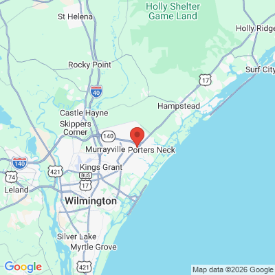 Map to  office in Wilmington, NC