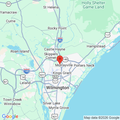 Map to  office in Wilmington, NC