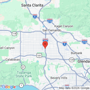 Map to Global Dental Practice - Dr. Philomena Oboh office in Los Angeles, CA