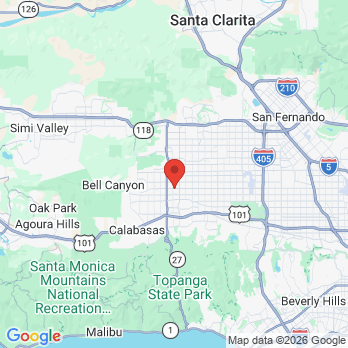Map to Eton Dental office in Los Angeles, CA