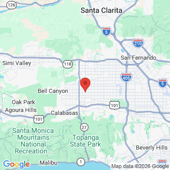 Map to Primary Office office in Canoga Park, CA