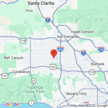 Map to Primary Office office in Van Nuys, CA