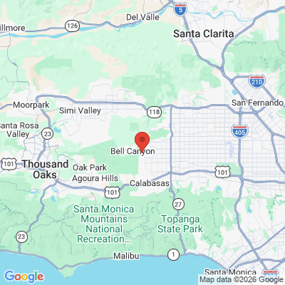 Map to  office in West Hills, CA