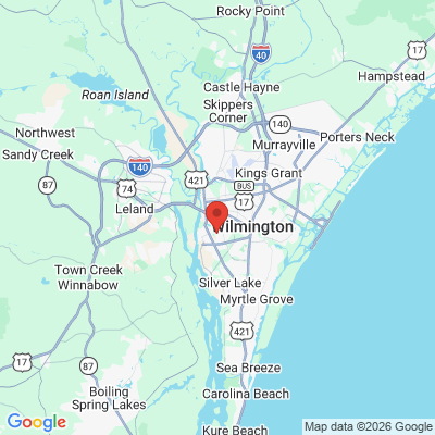 Map to  office in Wilmington, NC
