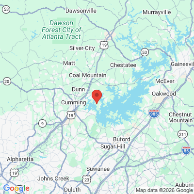 Map to  office in Cumming, GA