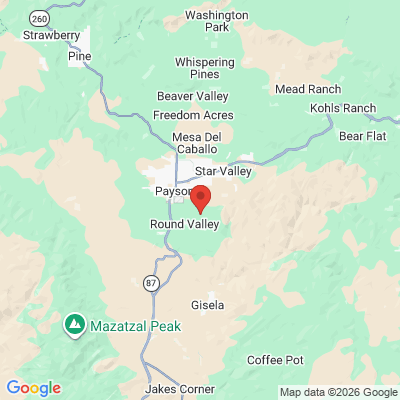 Map to  office in Payson, AZ